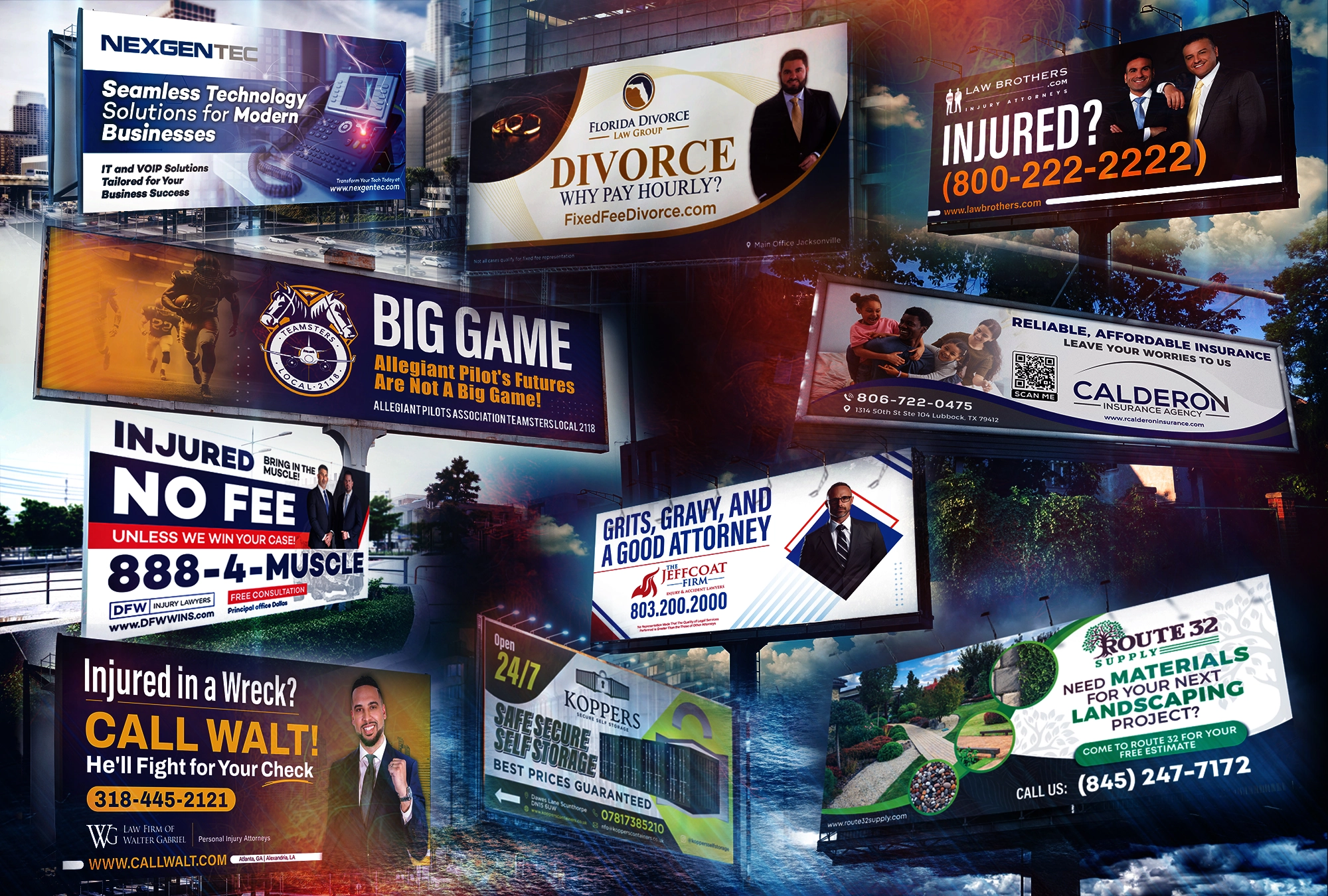 Impressive Outdoor Service Category Banner Image